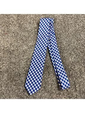 CrewCuts by J.Crew Boy's Youth Blue Checkered Tie
